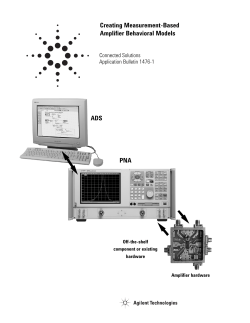 Creating Measurement-Based Amplifier Behavioral Models