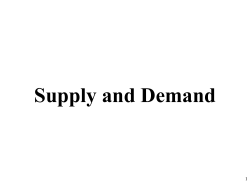 Price Quantity Demanded Demand Schedule