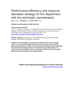 Performance efficiency and resource allocation strategy for