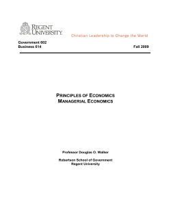 principles of economics managerial economics