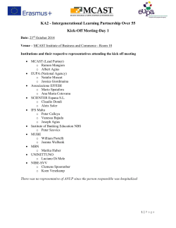 Intergenerational Learning Partnership Over 55 Kick