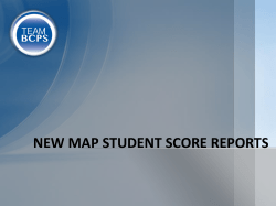 Student Score Sheet (Front)