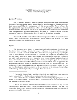 1 The specific &ldquo;Release Order&rdquo; condition (Mont. Code Ann. &sect; 46