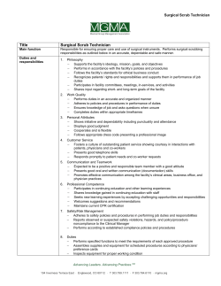 job description / job evaluation