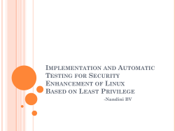 Nandini Basavapura`s presentation