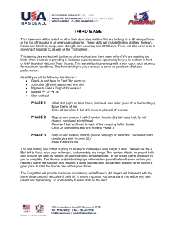 third base - California Warriors