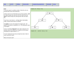 Binary Trees and Recursion