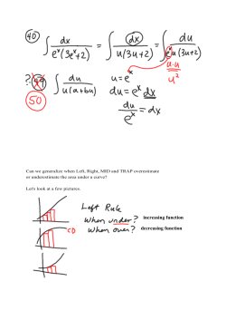 increasing function decreasing function