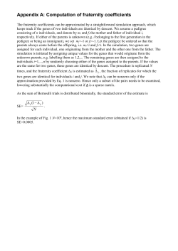 Appendix D: Marginal distributions of the G