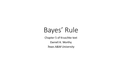 Bayes* Rule - WordPress.com