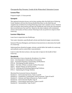 DNR Extension Lesson Plan