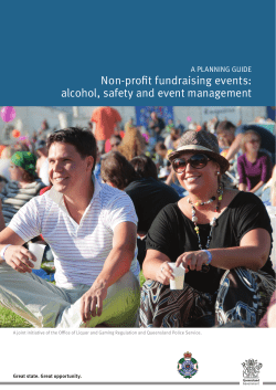Non-profit fundraising events