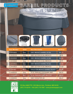 Item Number Color Item Description Sell Price CI