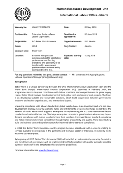 international labour office (ilo)