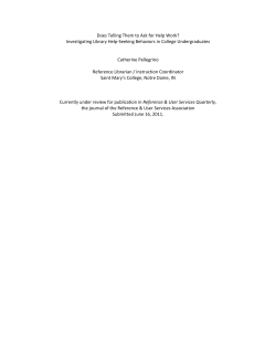 Does encouraging them to ask for help work