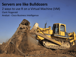 Servers are like Bulldozers