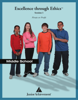 Pirate or Profit - Junior Achievement USA