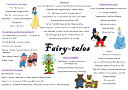Fairy-tales Personal Social and Emotional Development Snow