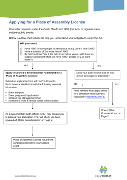specific event application form