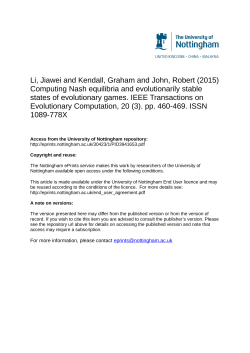 Computing Nash equilibria and evolutionarily stable states of