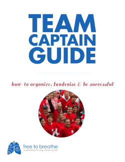 Team Captain Guide