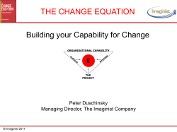 Building your Capability for Change