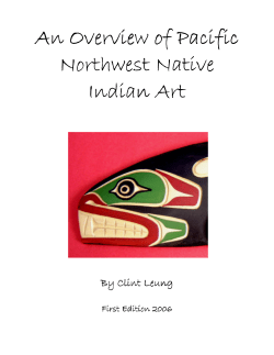 An Overview of Pacific Northwest Native Indian Art