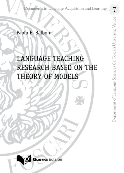 Language Teaching Research based on the theory of models