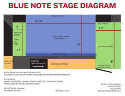 blue note stage diagram
