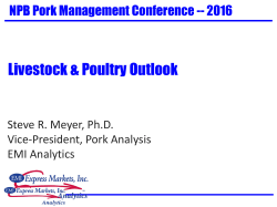 EMI Analytics Broiler Outlook Sue Trudell Vice