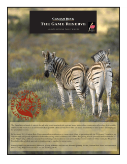 The Game Reserve