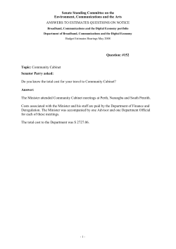 Question - Parliament of Australia