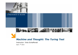 lecture 7 turing test