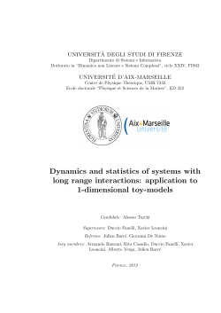 Dynamics and statistics of systems with long range