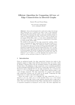 Efficient Algorithm for Computing All Low st Edge