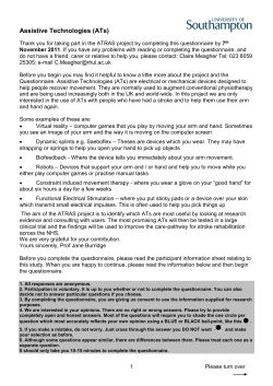 section b: your beliefs and feelings about arm and