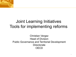 Tools for cooperation &ndash; WG 2