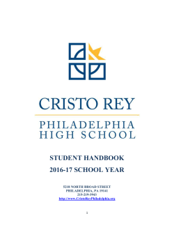 student handbook 2016-17 school year