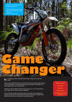 Is it cheating to ride a Freeride when all your mates are on full size