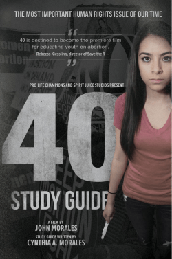 40 Study Guide - Ignatius Press