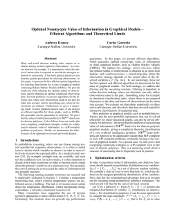 Optimal Nonmyopic Value of Information in Graphical Models