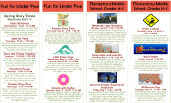 Fun for Under Five Fun for Under Five