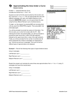 Activity overview - TI Education