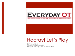 Hooray! Let`s Play - Massey University