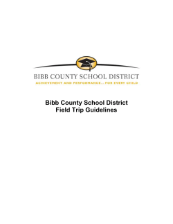 Field Trip - Bibb County Schools