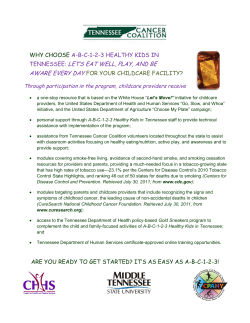 LET`S PLAY - ABC-123 Healthy Kids in Tennessee