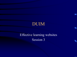 DUIM - tim-brosnan.net:Home Page