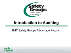 Intro to Auditor Training