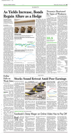 As Yields Increase, Bonds Regain Allure as a Hedge