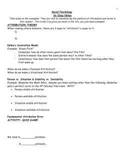 Notes Outline